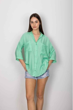 182149 YEŞİL GÖMLEK