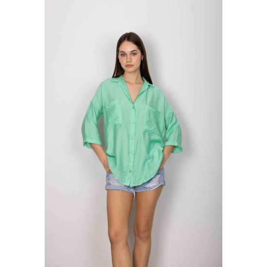 182149 зеленый РУБАШКА