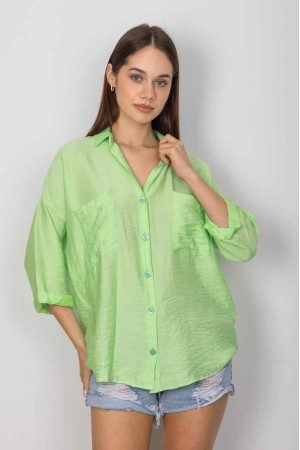 182152 YEŞİL GÖMLEK