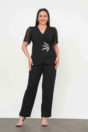 182167 SİYAH PANTOLON TAKIM