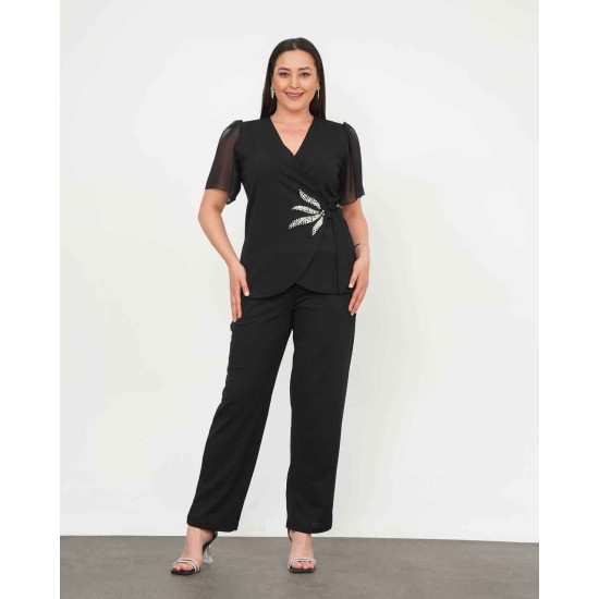 182167 SİYAH PANTOLON TAKIM