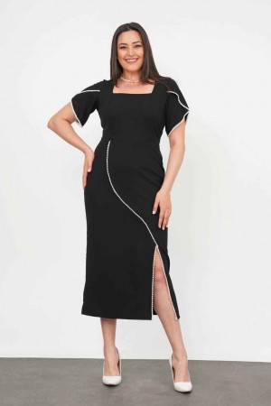 182172 SİYAH ELBİSE