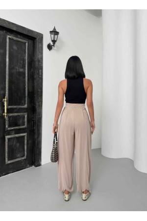 182180 TOPTAN BEJ PANTOLON