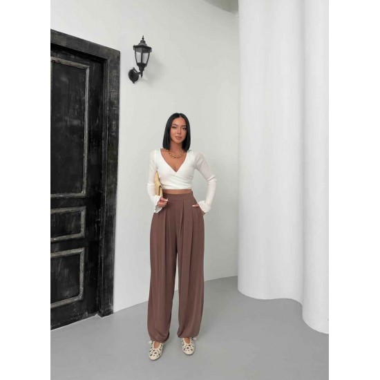 182183 TOPTAN KAHVE PANTOLON