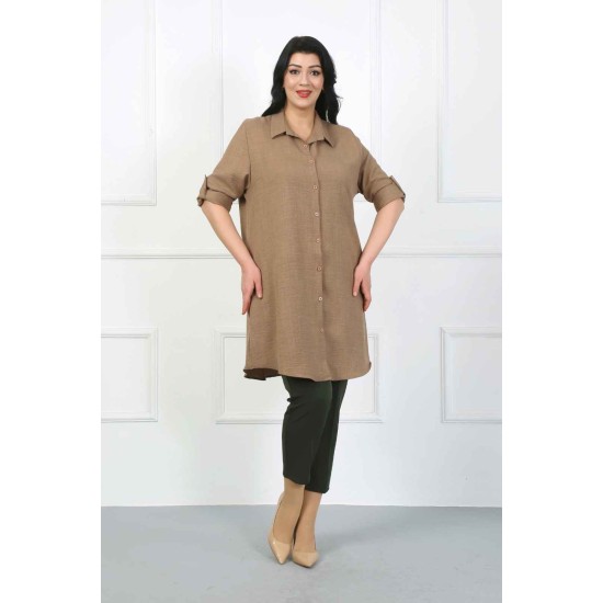 182206 TOPTAN VİZON TUNİK