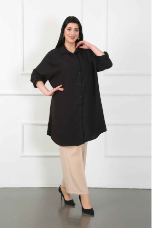 182209 TOPTAN SİYAH TUNİK