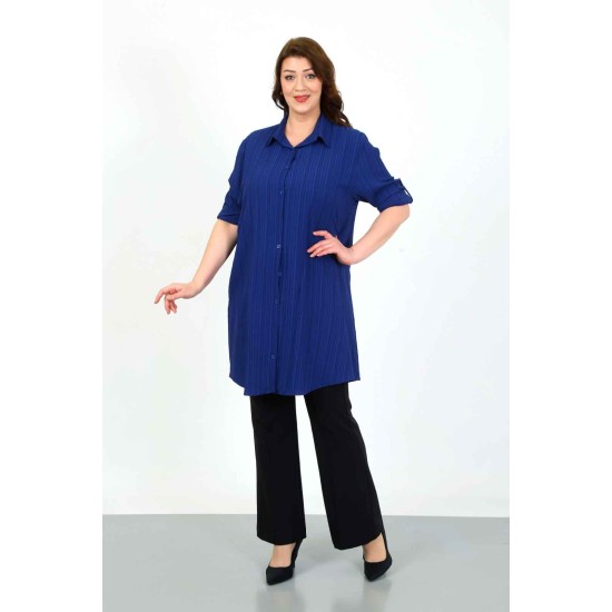 182222 Navy blue TUNIC
