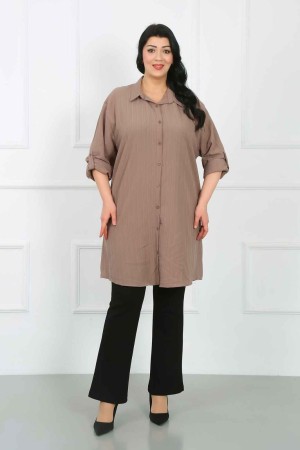 182223 TOPTAN VİZON TUNİK