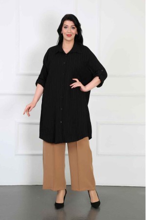 182226 TOPTAN SİYAH TUNİK