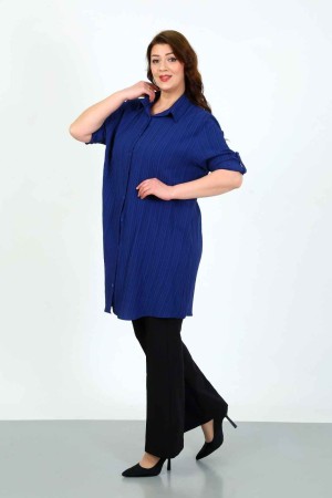 182227 TOPTAN LACİVERT TUNİK