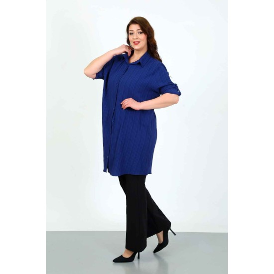 182227 TOPTAN LACİVERT TUNİK