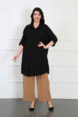 182231 TOPTAN SİYAH TUNİK