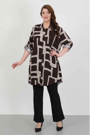 182232 TOPTAN DESENLİ TUNİK