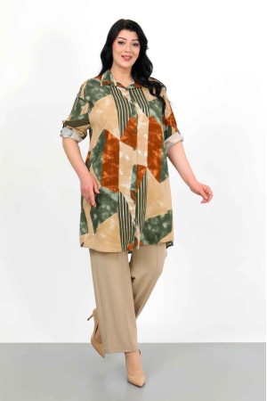 182235 TOPTAN DESENLİ TUNİK