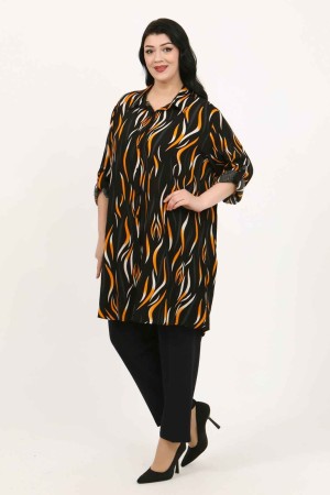 182244 TOPTAN DESENLİ TUNİK