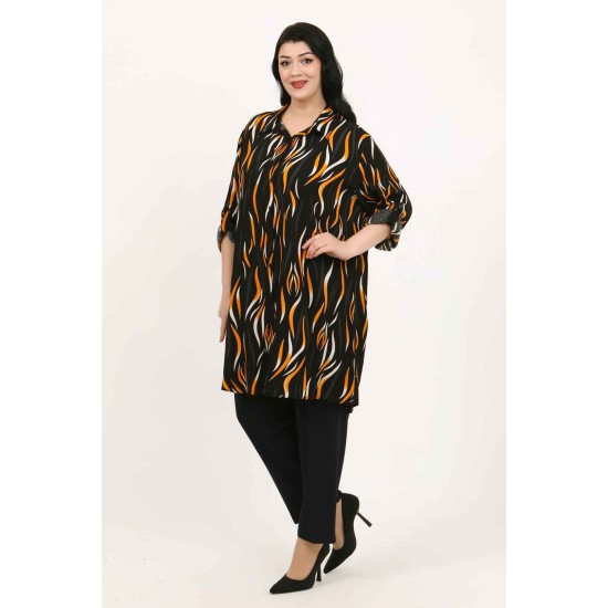 182244 TOPTAN DESENLİ TUNİK