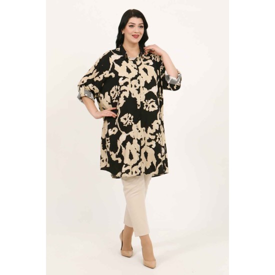 182251 TOPTAN DESENLİ TUNİK