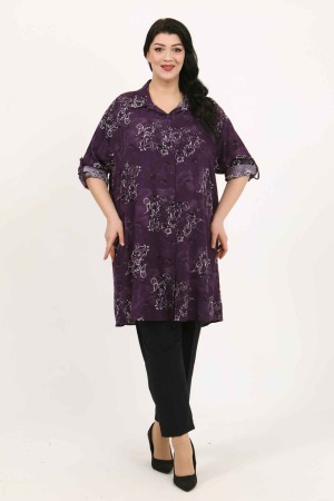 182252 TOPTAN DESENLİ TUNİK