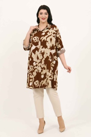 182255 TOPTAN DESENLİ TUNİK