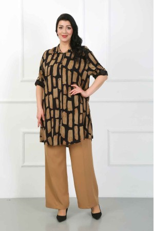 182257 TOPTAN DESENLİ TUNİK