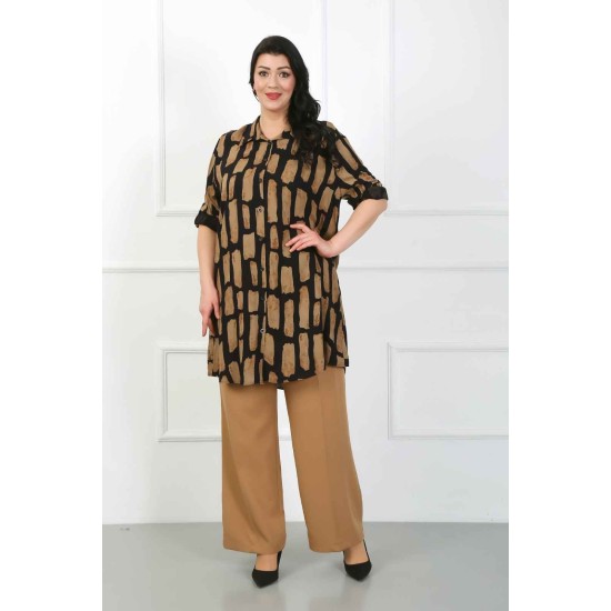 182257 TOPTAN DESENLİ TUNİK