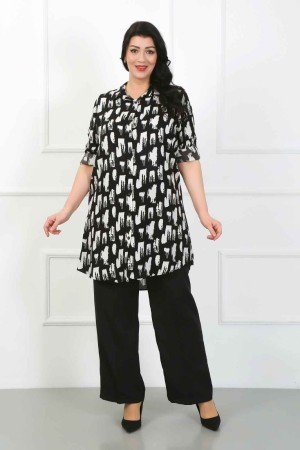 182259 TOPTAN DESENLİ TUNİK