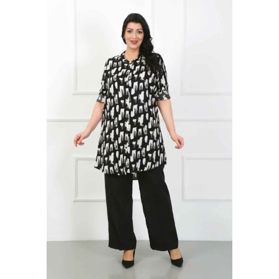 182259 TOPTAN DESENLİ TUNİK