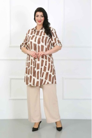 182260 TOPTAN DESENLİ TUNİK