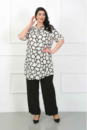 182261 TOPTAN DESENLİ TUNİK