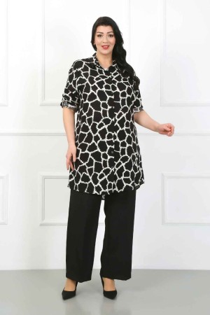 182262 TOPTAN DESENLİ TUNİK