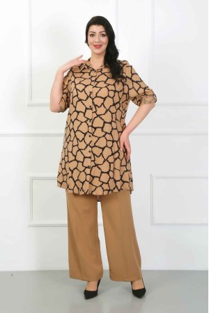 182263 TOPTAN DESENLİ TUNİK