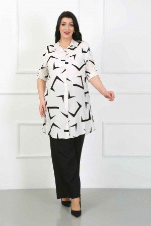 182264 TOPTAN DESENLİ TUNİK