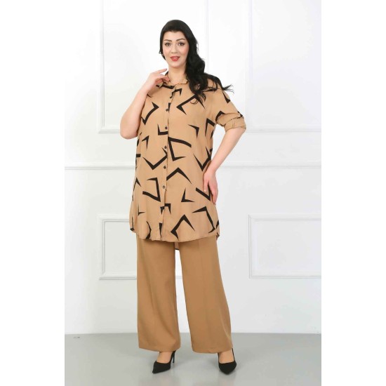 182265 TOPTAN DESENLİ TUNİK