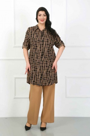 182270 TOPTAN DESENLİ TUNİK