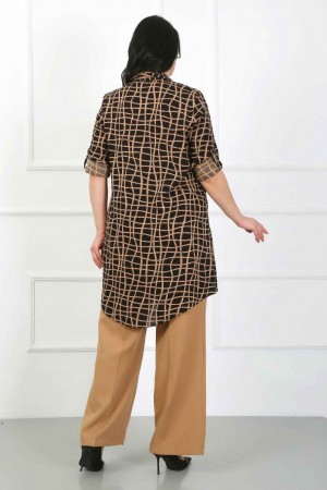 182271 TOPTAN DESENLİ TUNİK