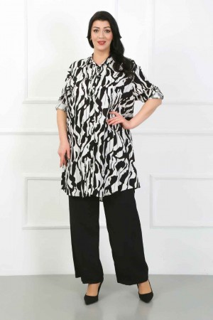 182272 TOPTAN DESENLİ TUNİK