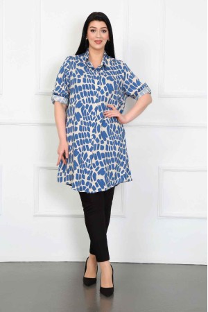 182273 TOPTAN DESENLİ TUNİK