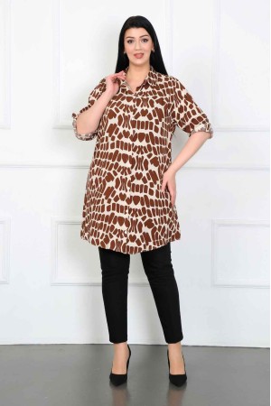 182274 TOPTAN DESENLİ TUNİK