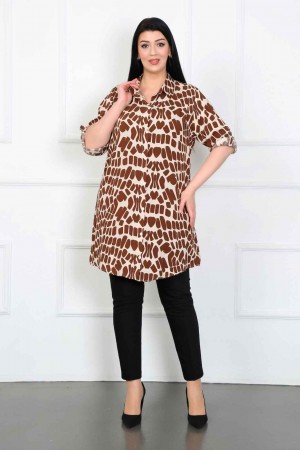 182274 TOPTAN DESENLİ TUNİK