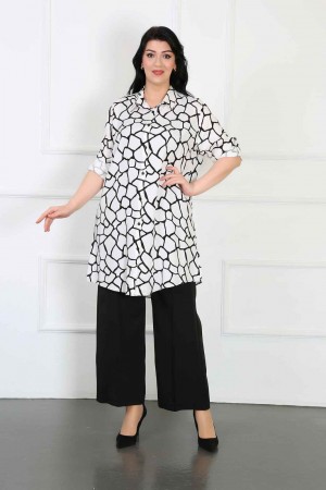 182276 TOPTAN DESENLİ TUNİK