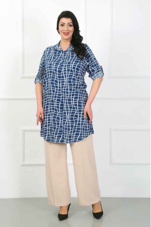 182278 TOPTAN DESENLİ TUNİK