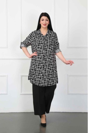 182281 TOPTAN DESENLİ TUNİK