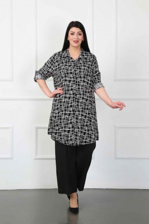 182281 TOPTAN DESENLİ TUNİK