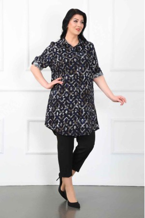 182285 TOPTAN DESENLİ TUNİK