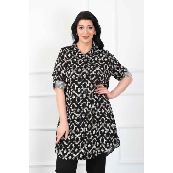 182289 TOPTAN DESENLİ TUNİK