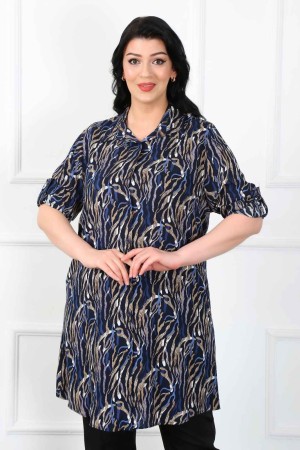 182290 TOPTAN DESENLİ TUNİK