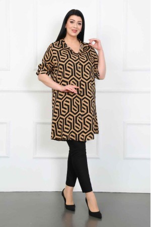 182291 TOPTAN DESENLİ TUNİK