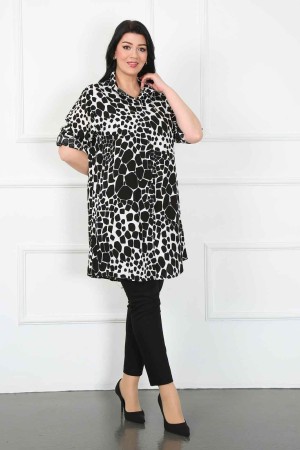 182294 TOPTAN DESENLİ TUNİK