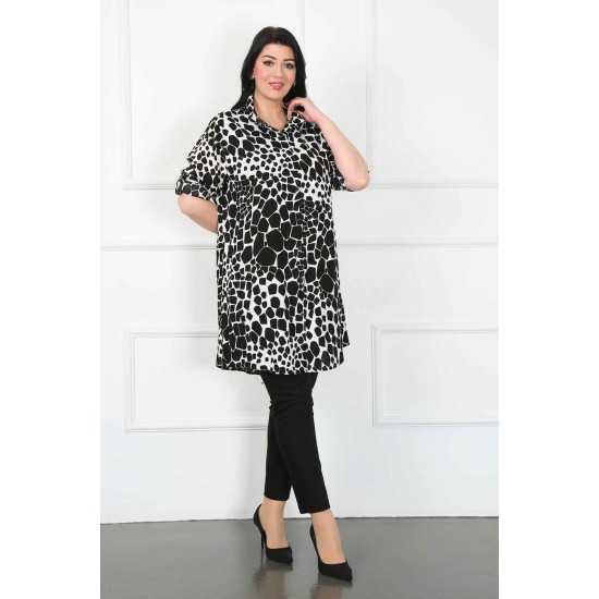 182294 TOPTAN DESENLİ TUNİK