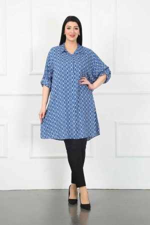 182299 TOPTAN DESENLİ TUNİK